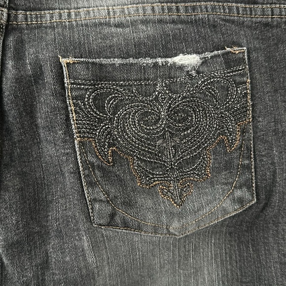 Gasoline Grey Jeans size 12 - Picture 4 of 6